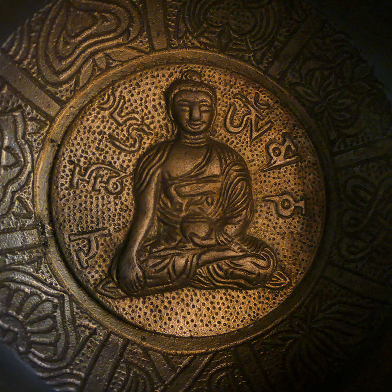 Cuenco tibetano Buda  Ø 11,5  cm de Cuencos tibetanos 5 metales